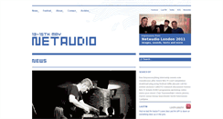 Desktop Screenshot of netaudiolondon.org